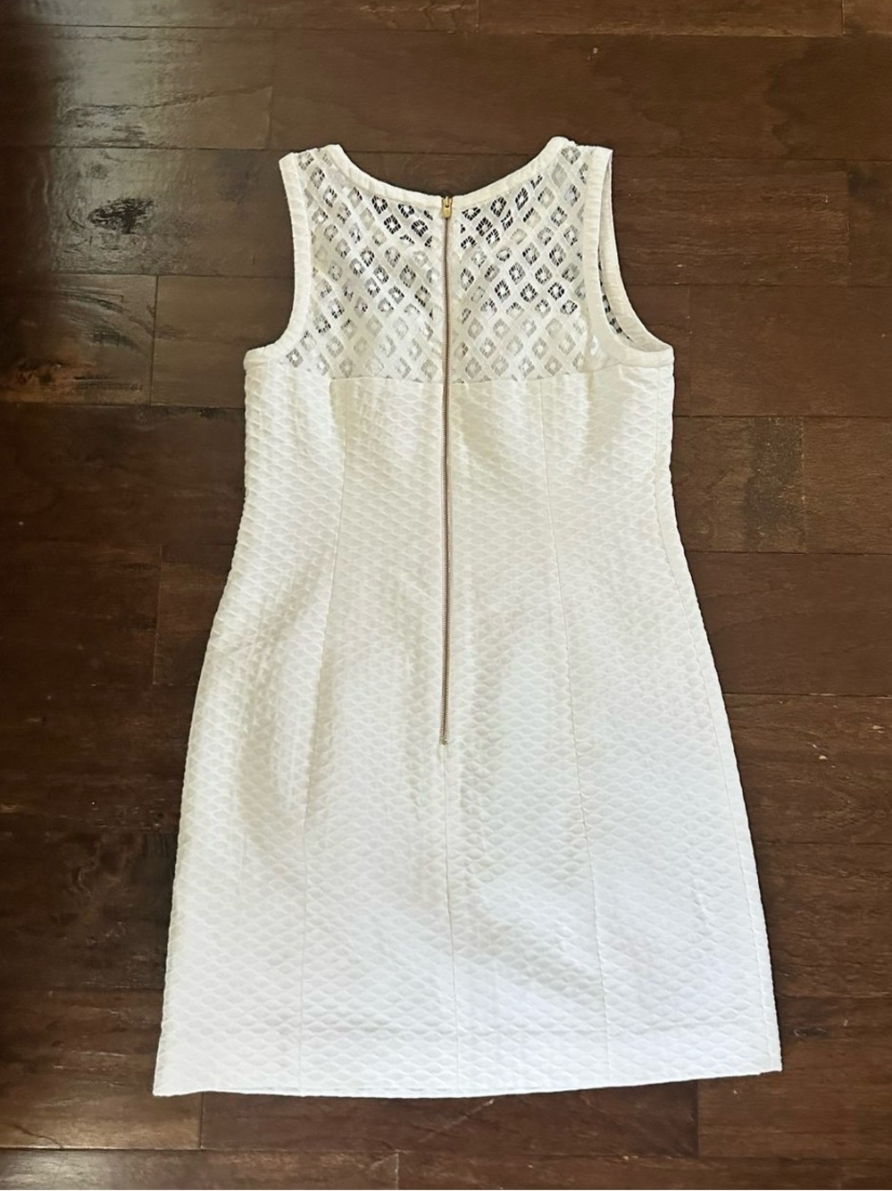 Lilly Pulitzer White Vandalia Shift Dress Size 4-NWOT - Picture 9 of 11